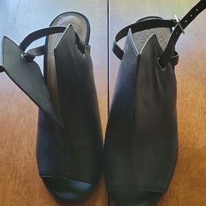 Vince Camuto Black Mules